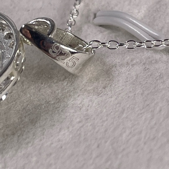 SALE‼️CERTIFIED 2.2ct Diamond Pendant. 925 Silver. Earth Mined. - Picture 8 of 14